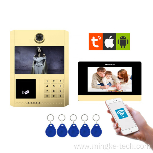 Modern Design 10.1inch Screen Physical Button Video Doorbell